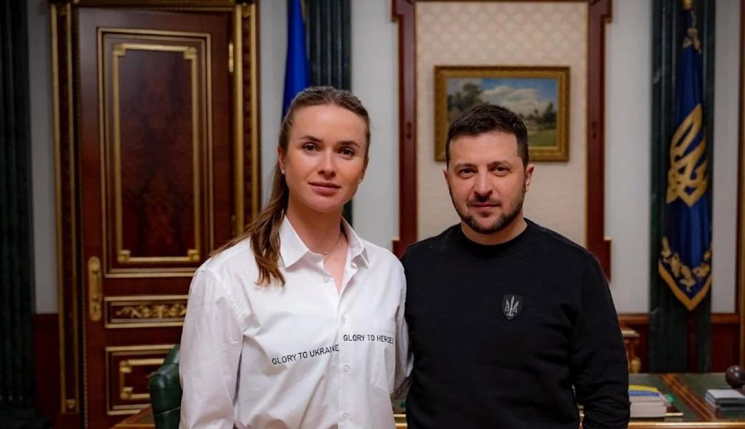 Світоліна – про Зеленського: «Він хороший президент для України»
