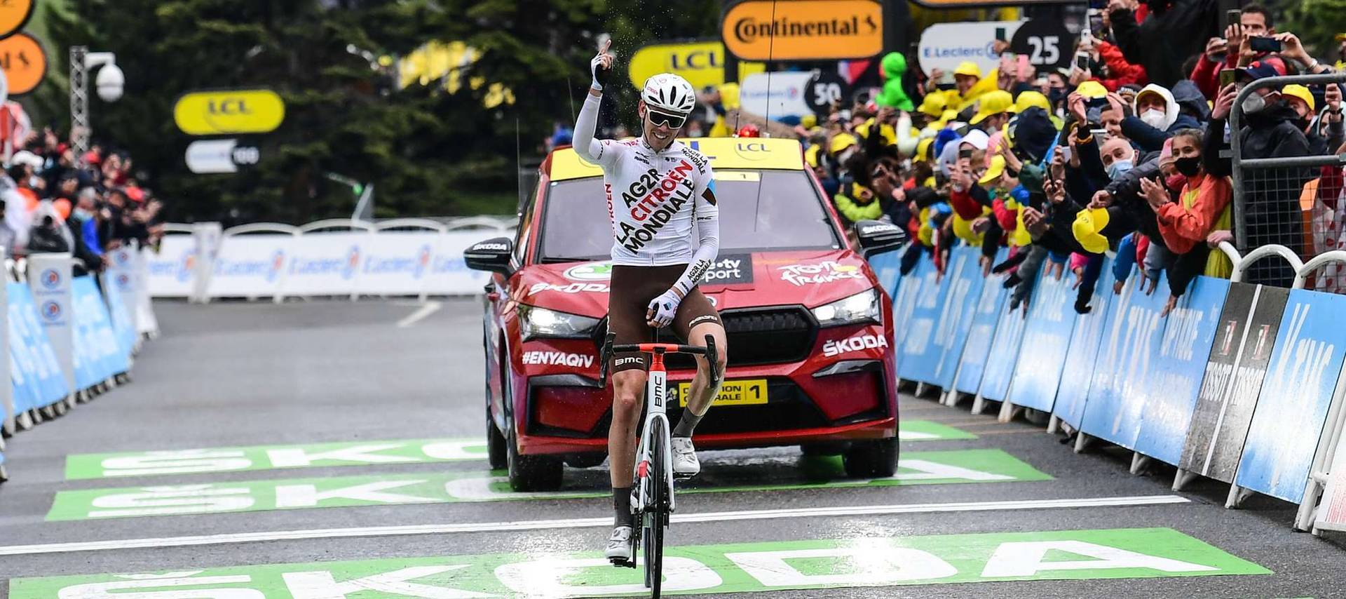 О`Коннор випередив всіх на 5 хвилин на дев'ятому етапі Tour de France