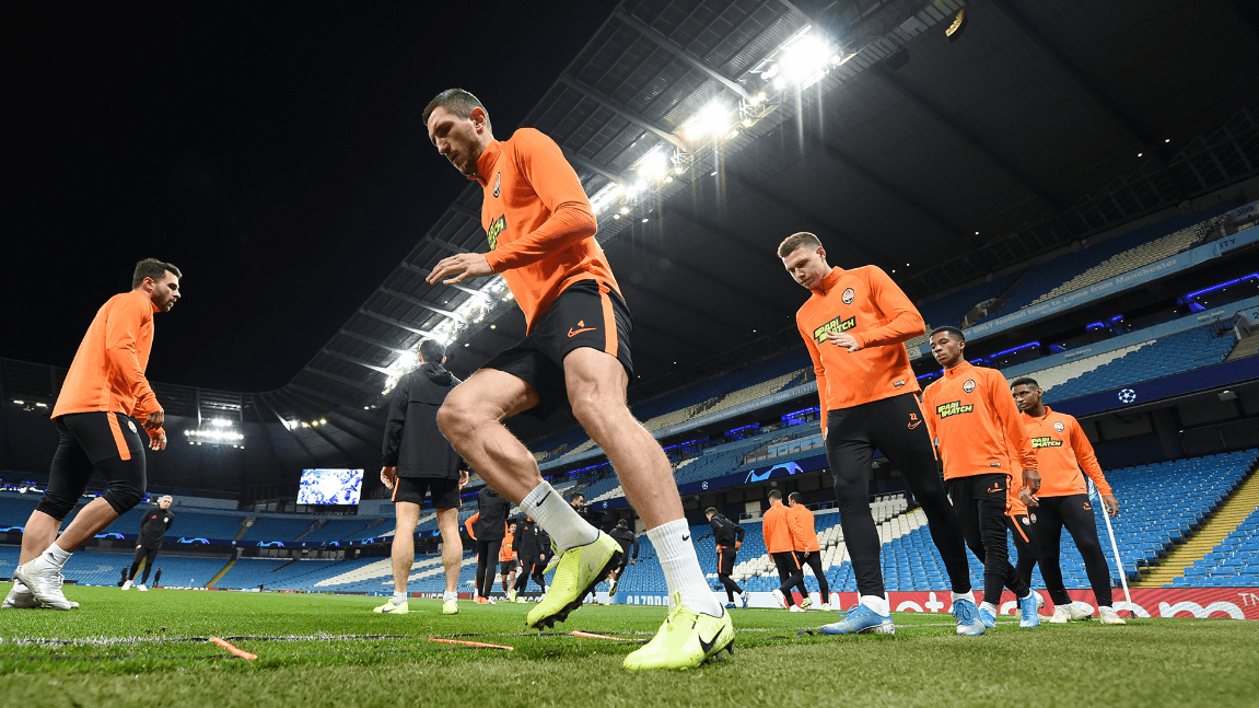 Сегодня «Шахтер» проведет матч против «Манчестер Сити»