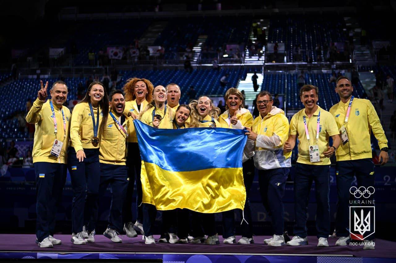 Зеленський – про золото ОІ-2024: «Україна в такий час вміє надихати»
