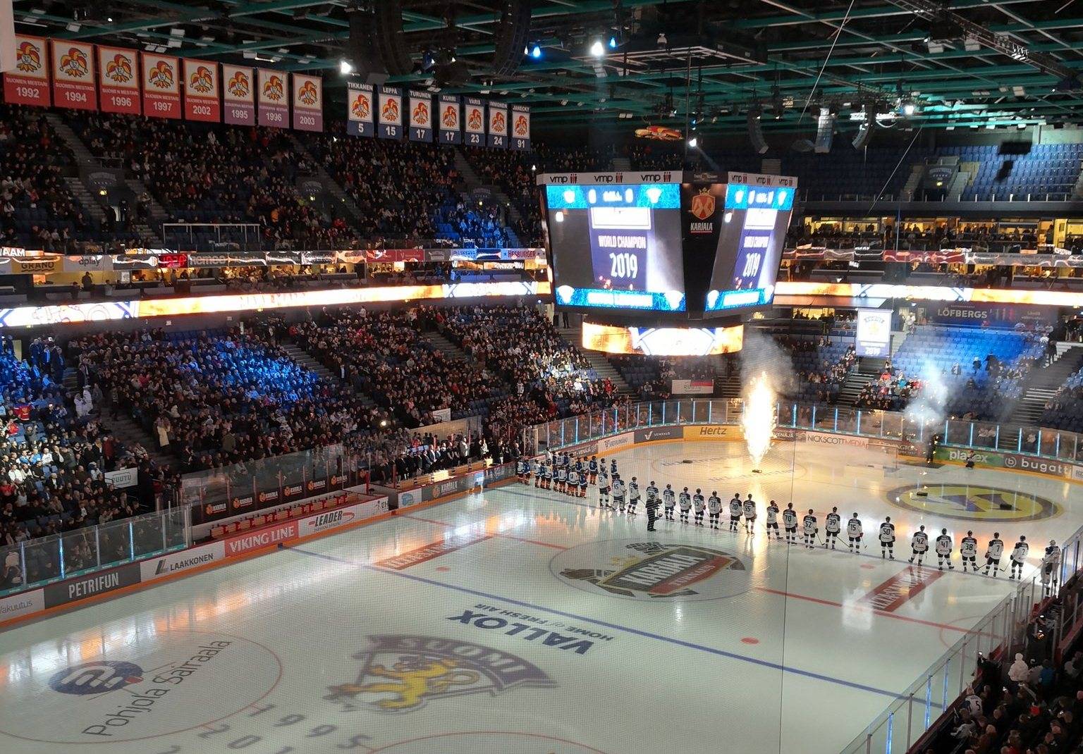 Финны подняли чемпионский баннер за победу на ЧМ-2019