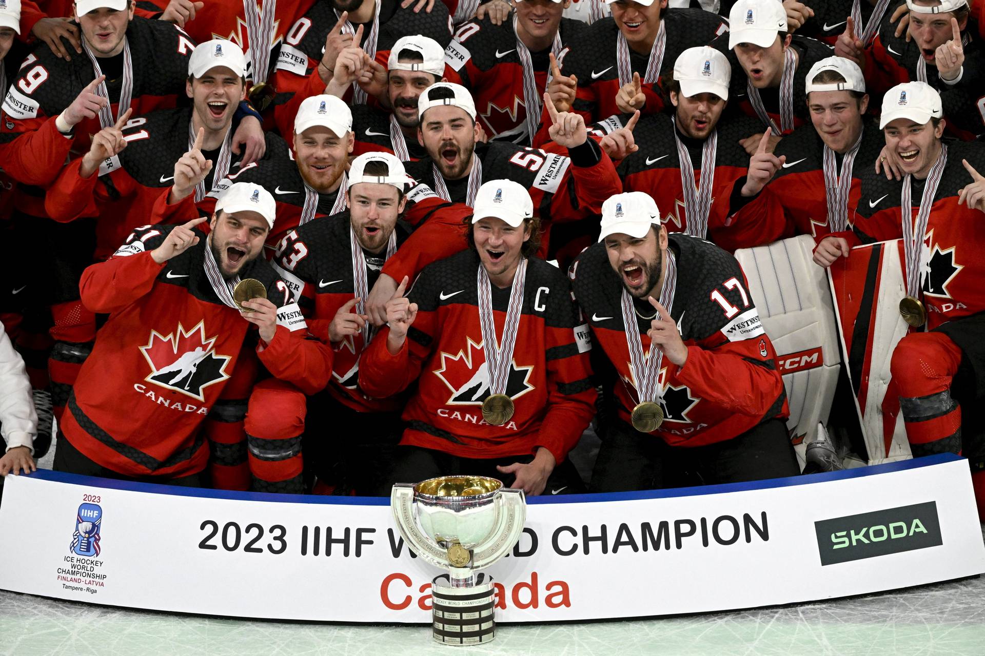 Збірна Канади – на вершині рейтингу IIHF завдяки перемозі на ЧС-2023. Україна – 27-ма
