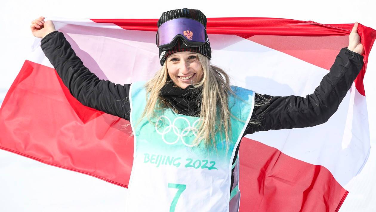 Гассер виграла друге олімпійське золото в біг-ейрі