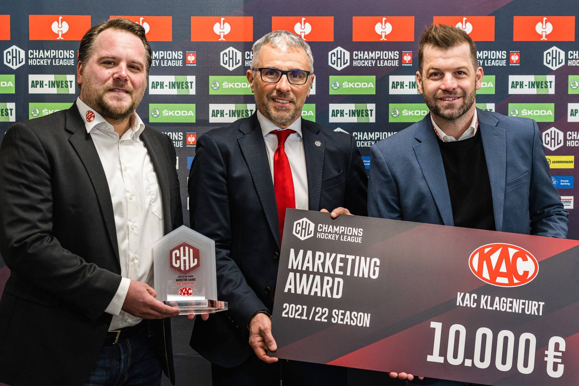 ХК «Донбас» посів друге місце в номінації CHL Marketing Award
