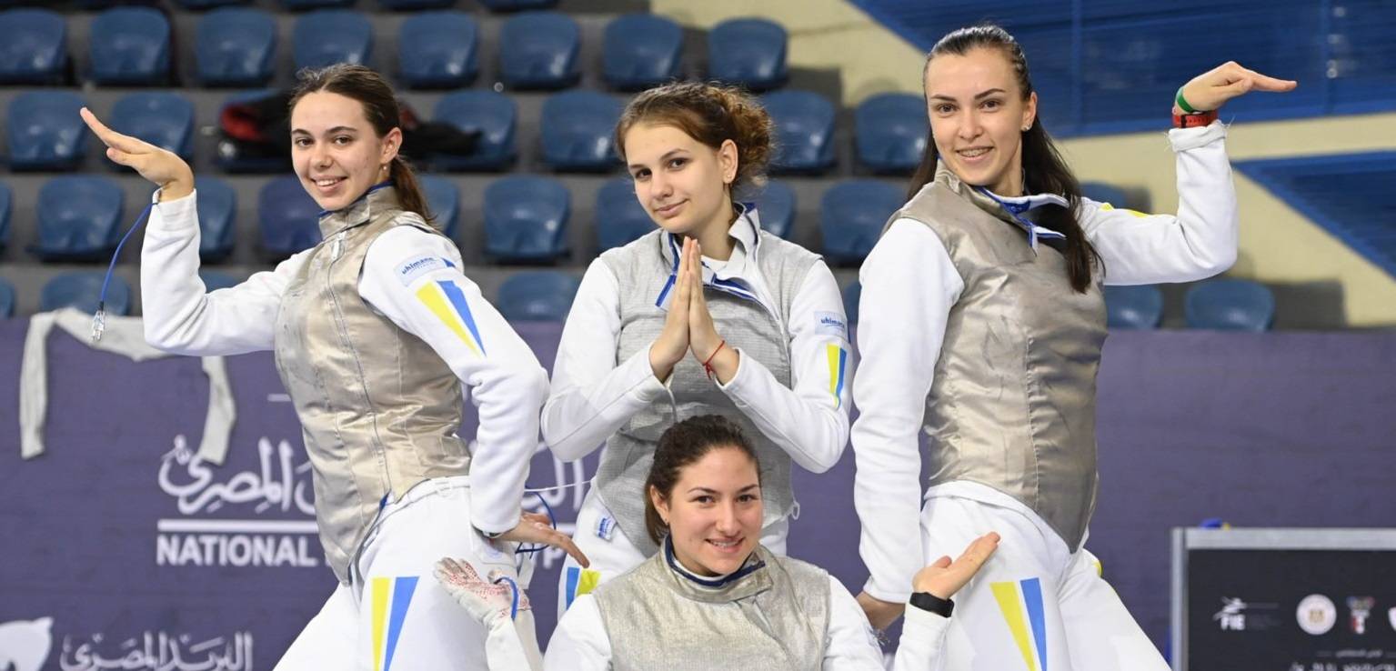 Украина в командной рапире остановилась на стадии 1/8 финала