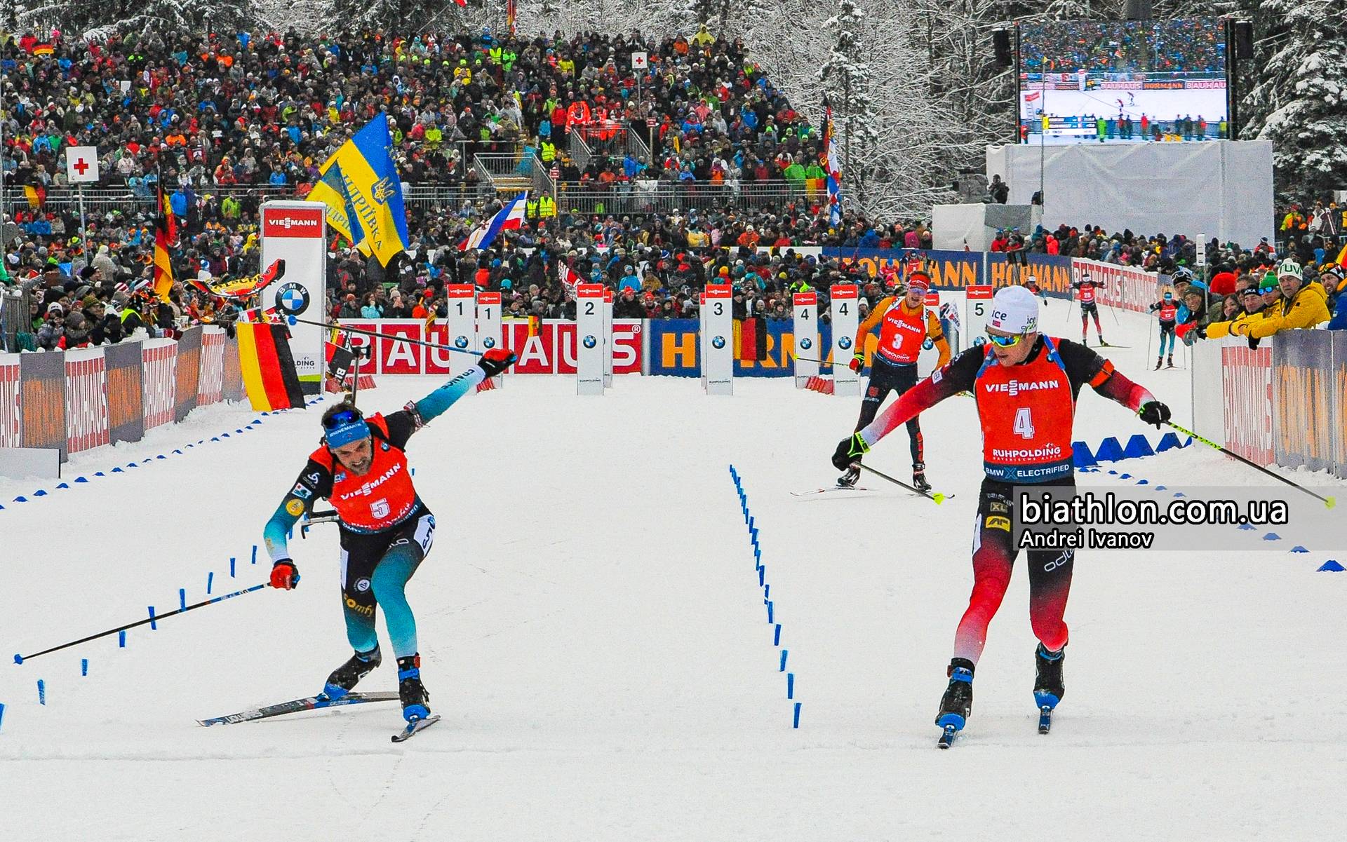Кубок мира. Одиночная смешанная эстафета на шестом этапе. Видео трансляция
