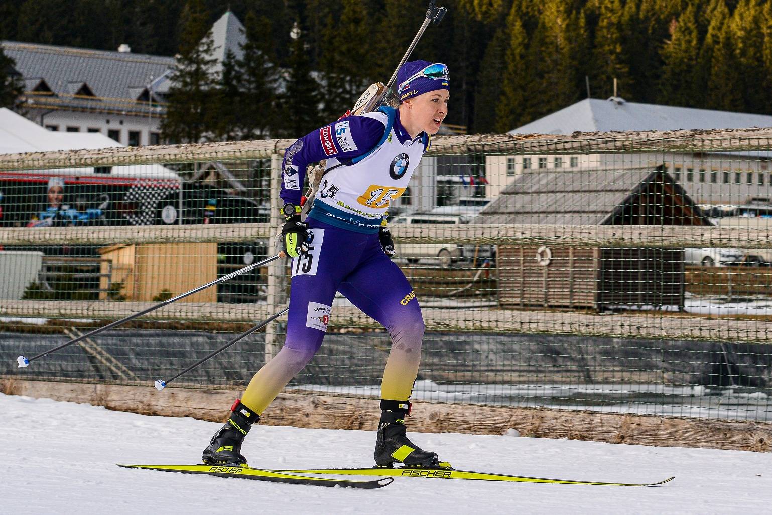 Джима трижды уходила на штрафной круг и стала только 25-й в масс-старте Поклюки