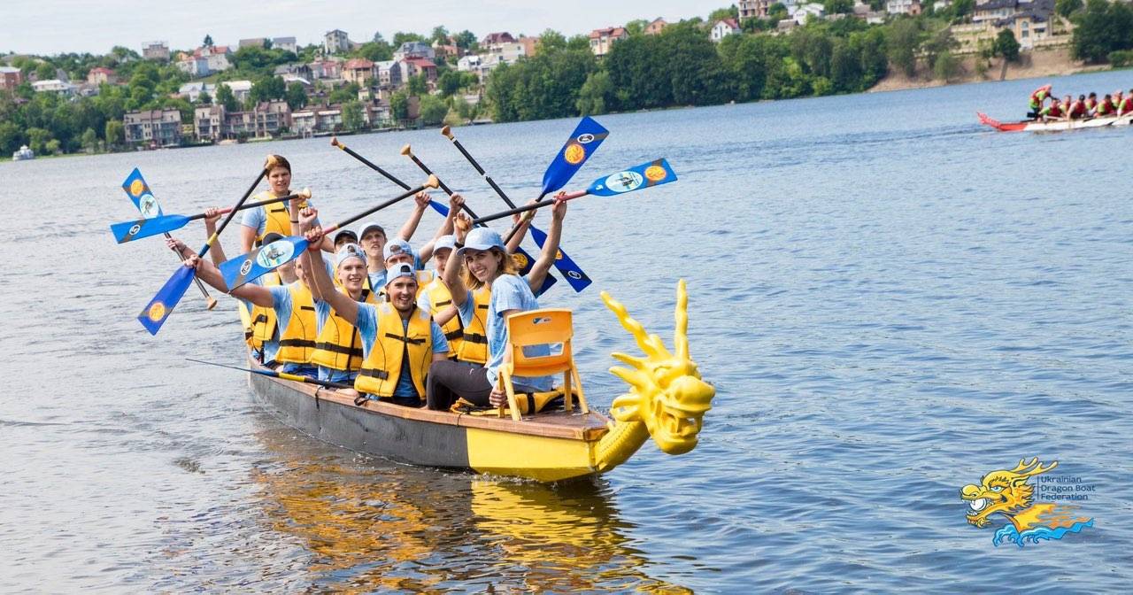 «Драконы» на Оболонской набережной Киева! Видео трансляция