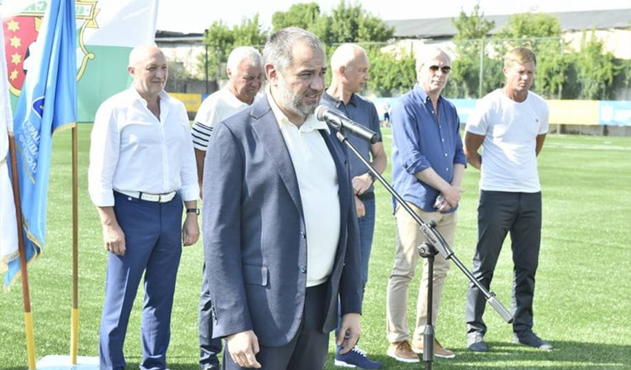 Павелко: « У « Ворскли » амбітні плани. Говорили про реконструкцію стадіону »