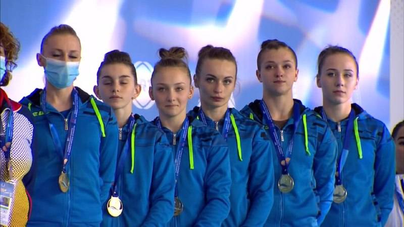 Сборная Украины впервые в истории выиграла чемпионат Европы в команде