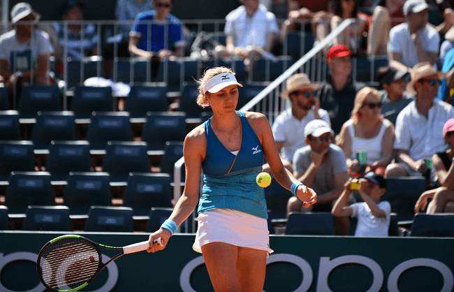 Людмила Киченок вслед за сестрой вышла в четвертьфинал турнира в Бирмингеме