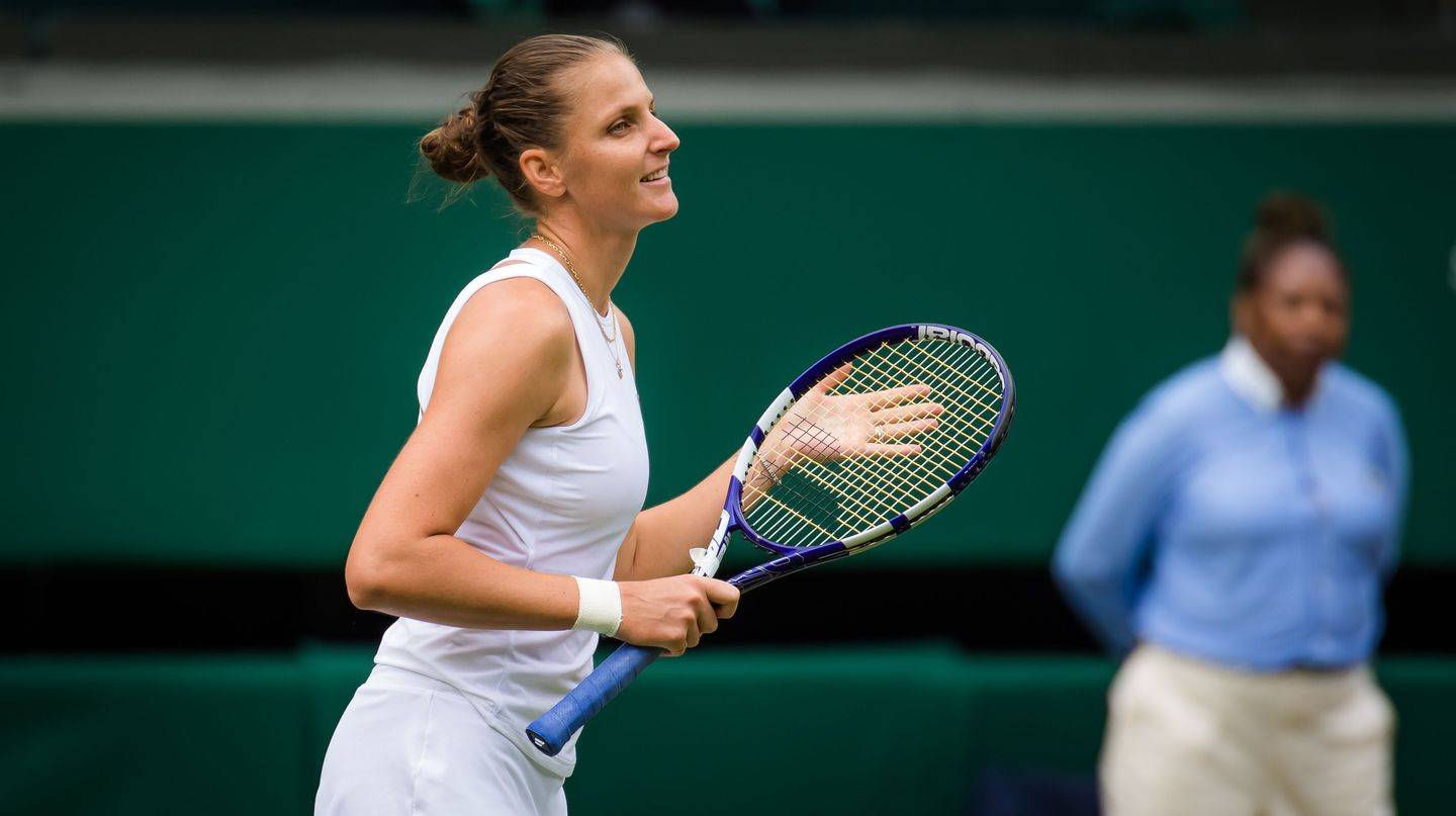 Плішкова: « Зіграти в фіналі Wimbledon з Барті – краще і бути не може »