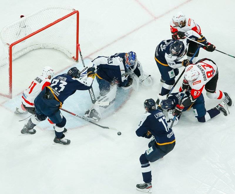 «Магнитка» набирает обороты, «Спартак» на выезде одолел СКА