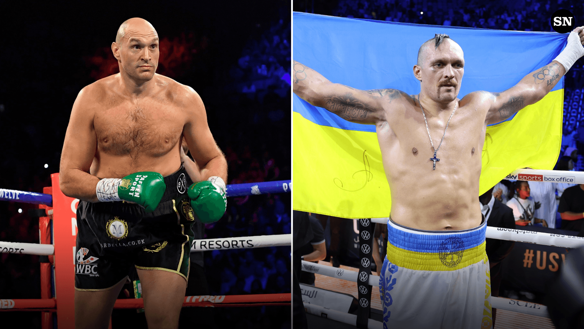 Усик та Ф'юрі підписали контракт на бій: відомо, коли відбудеться мегафайт