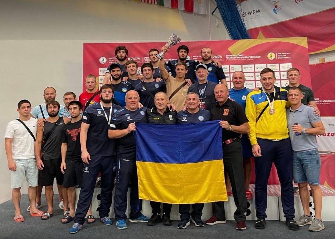 Сборная Украины по вольной борьбе с 10 медалями выиграла командный зачет на мемориале Циолковского-2022