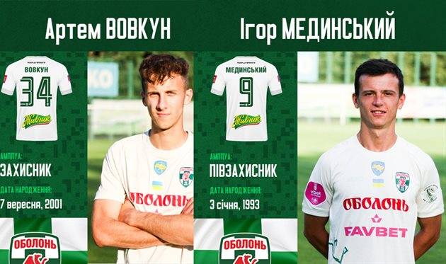 «Оболонь» підсилилася двома гравцями