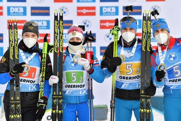 Сборная России прервала серию из 43 гонок без медалей на Кубке мира