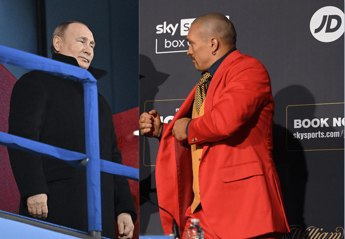 «Мне на него плевать». Усик рассказал, как бы поступил, окажись он лицом к лицу с путиным