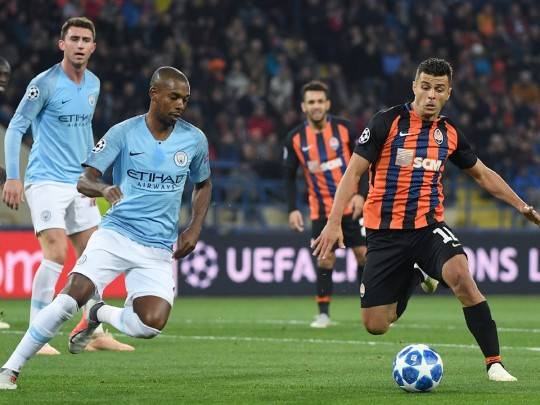 Сегодня «Шахтер» сыграет против «Манчестер Сити»