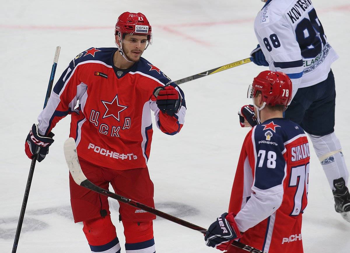 Рядовые победы ЦСКА и «Автомобилиста», а также другие результаты дня в КХЛ