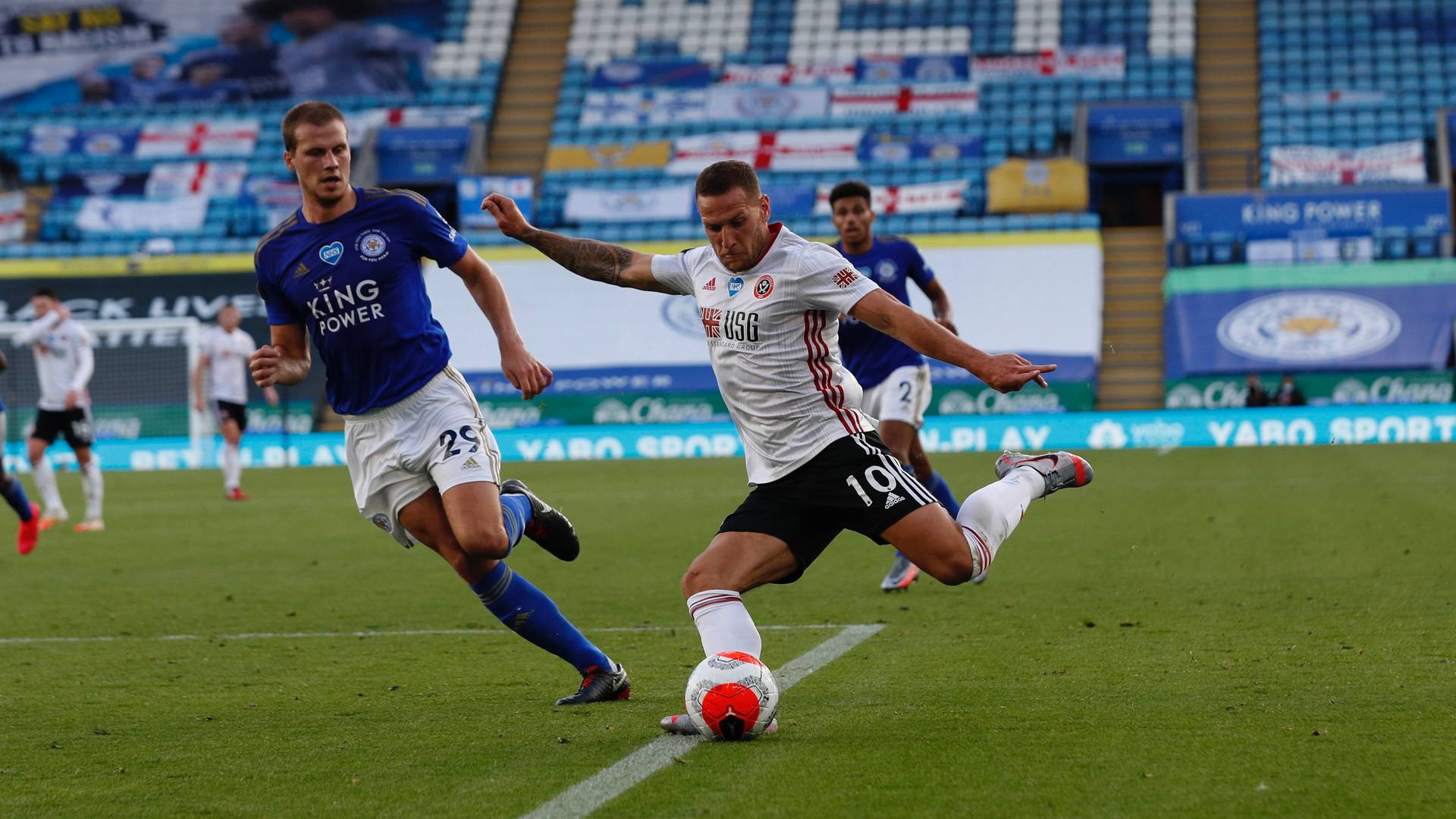 «Лестер» обыграл «Шеффилд» и остался четвертым в таблице