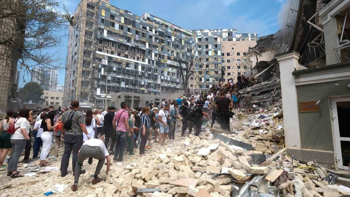 НОК допоможе Охматдиту, який постраждав від ракетного удару