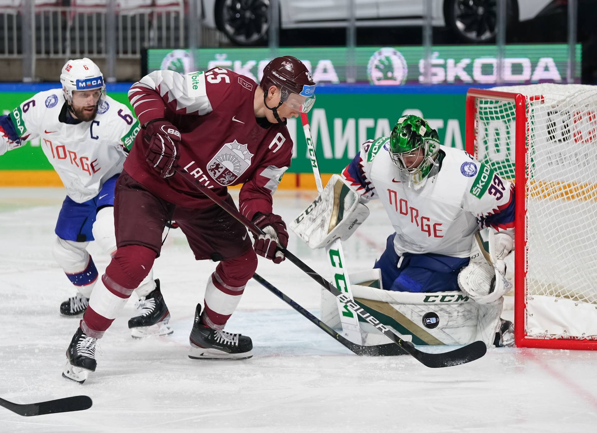 Латвія програла Норвегії в матчі домашнього чемпіонату світу