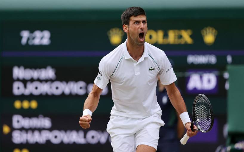 Джокович не залишив шансів Шаповалову і вийшов у фінал Wimbledon