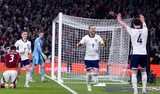 Англія - Латвія