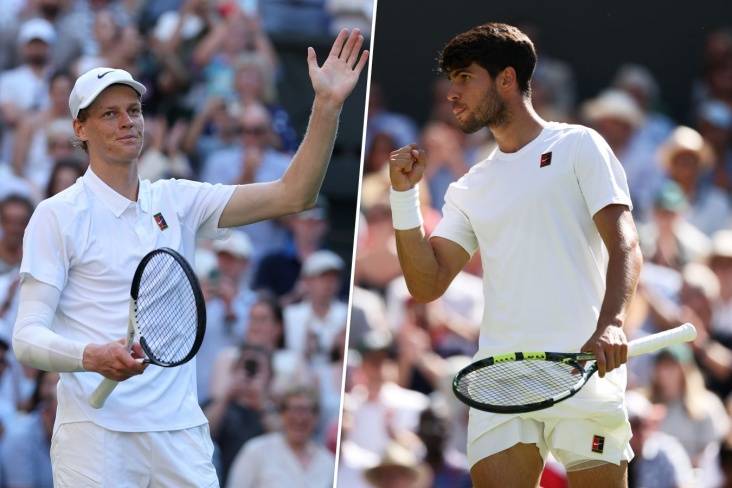 Сіннер та Алькарас / Фото - Yahoo