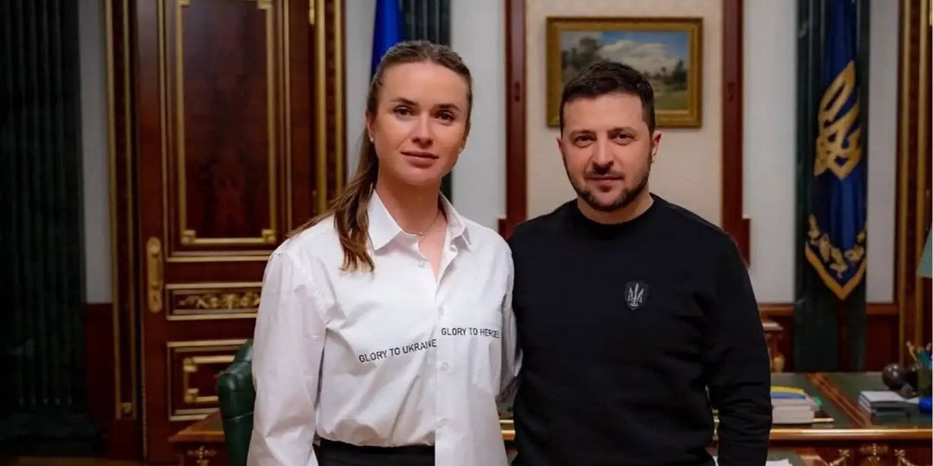 Світоліна та Зеленський