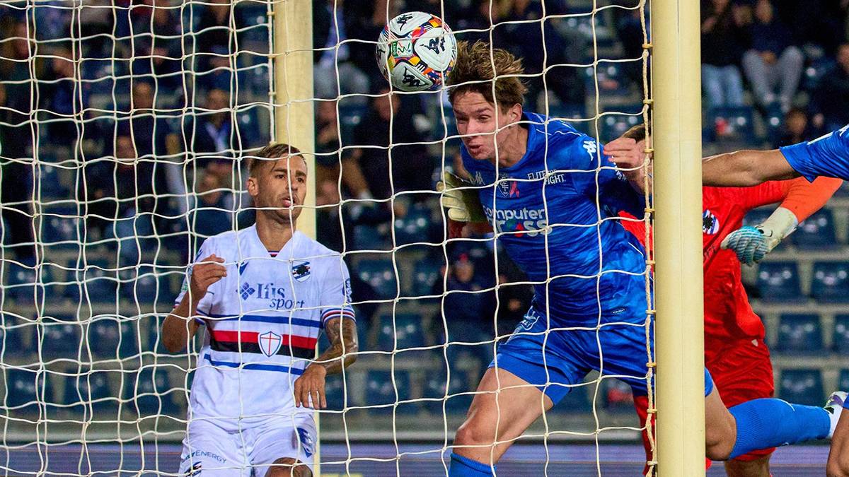 Емполі - Сампдорія гол Попов 281025