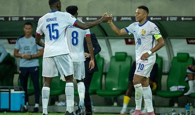 конате і мбаппе