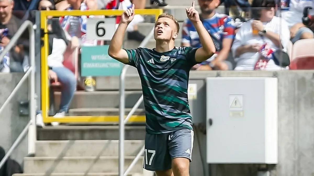 Антон Царенко. Фото: Лехія Гданськ