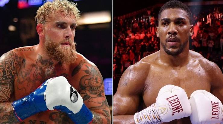 Джейк Пол та Ентоні Джошуа