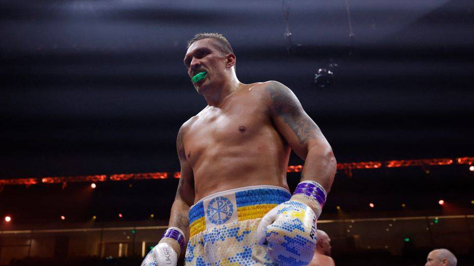 Олександр Усик / Фото - ВВС