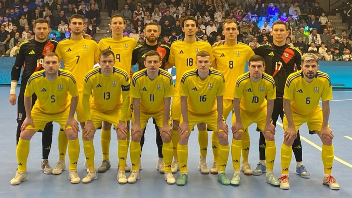 Збірна України з футзалу 2026. Фото: АФУ