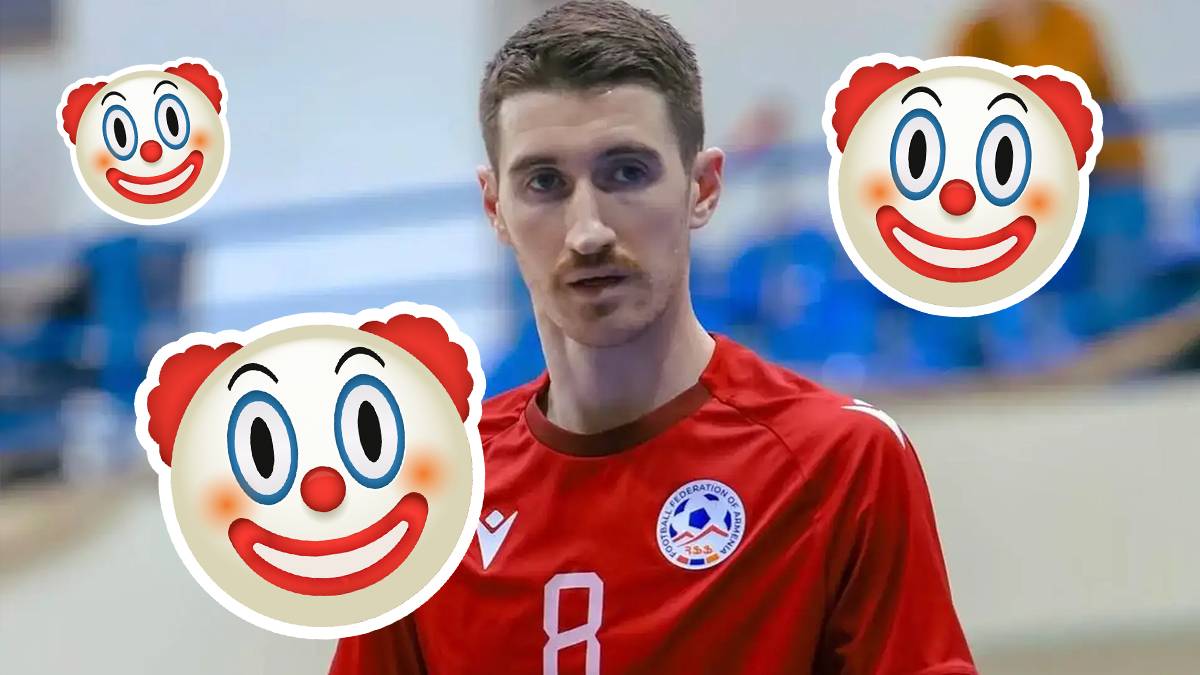 дєніс нєвєдров (збірна Вірменії з футзалу). Фото: Instagram