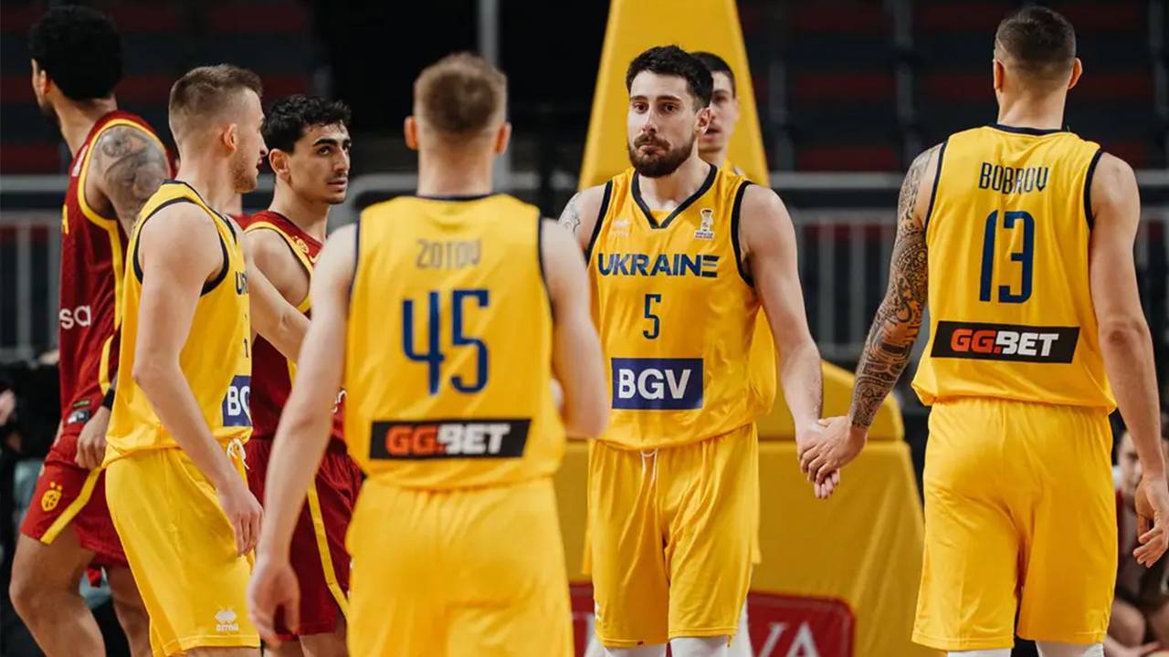 Чоловіча збірна України з баскетболу. Фото: ФІБА