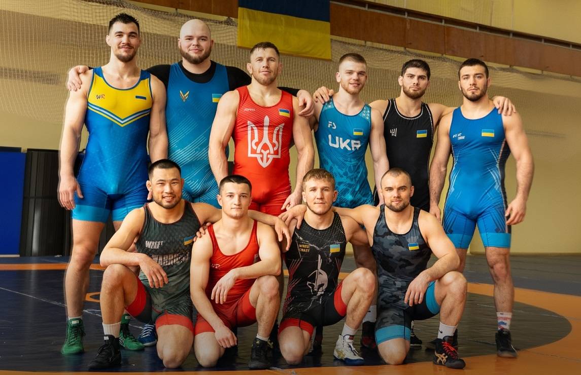 Збірна України з греко-римської боротьби / Фото - ФГРБУ