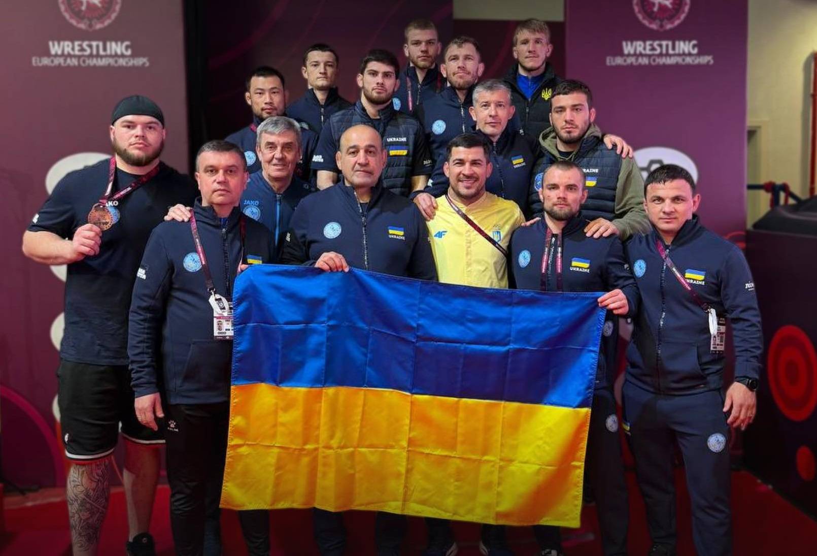 Збірна України з греко-римської боротьби / Фото - ФГРБУ