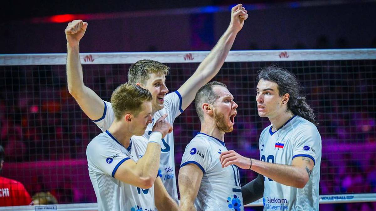 Збірна Словенії з волейболу. Фото: Volleyballworld.com
