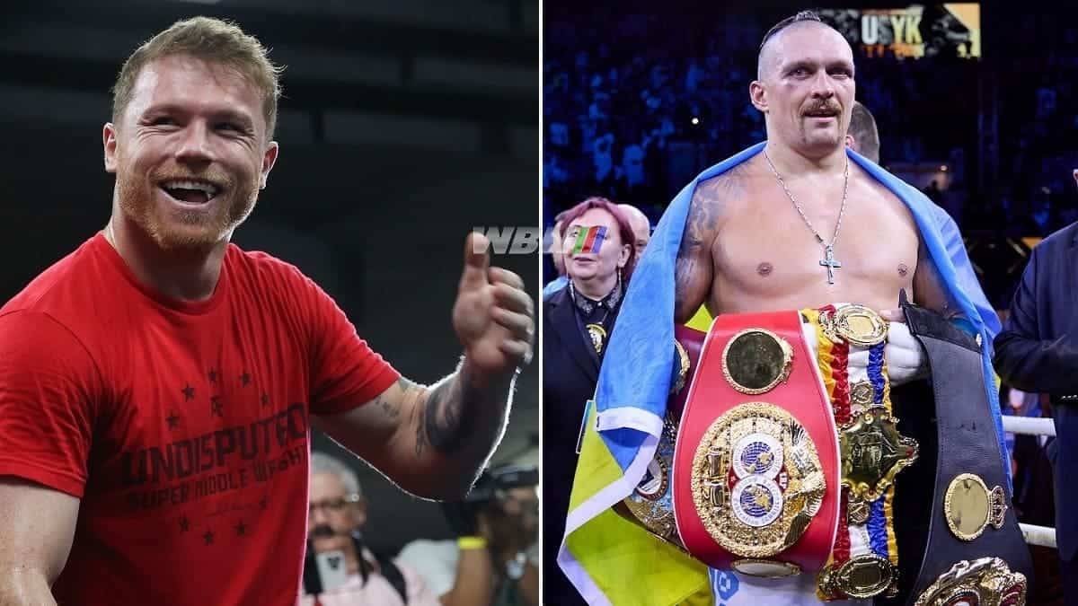 Канело і Усик / Фото - Yahoo