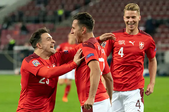 Известна заявка сборной Швейцарии на матч против Украины