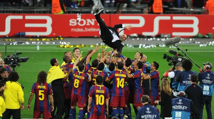 Гвардиола: «Был горд, когда Барселона выиграла 2 Лиги Чемпионов»