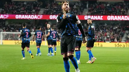 Рамос забил в своем 18-м сезоне Ла Лиги