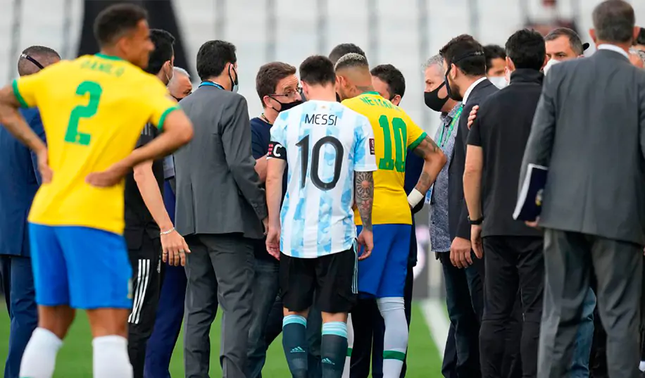 У FIFA відкрили справу в зв'язку зі зривом матчу між Бразилією і Аргентиною