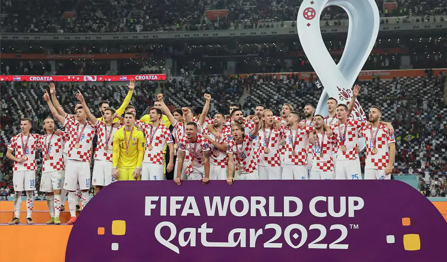 Збірна Хорватії вдруге поспіль стала призером чемпіонату світу
