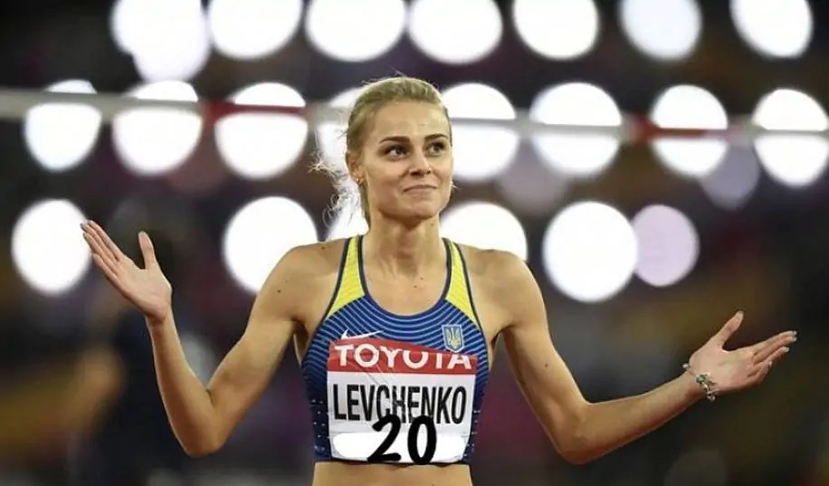 Левченко – чемпионка Украины по прыжкам в высоту
