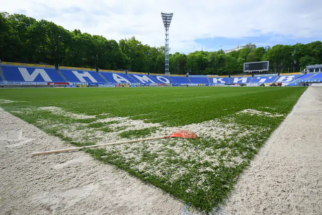 Новый газон на стадионе имени Лобановского обойдется «Динамо» в 50 тысяч евро в год